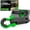 Green, variant on Rhino USA Shackle Hitch Receiver (Fits 2" Receivers) Best Towing Accessories for Trucks, Jeep, Toyota & More - Connect Your Rhino Tow Strap for Vehicle Recovery, Mounts to 2" Receiver Hitches (White)