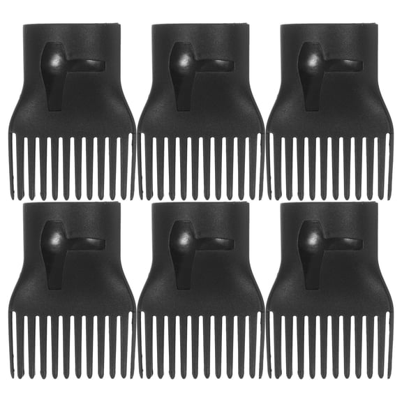 BESTYASH 10Pcs Hair Dryer Attachment Comb for Blow Dryer Sturdy Material Black Color