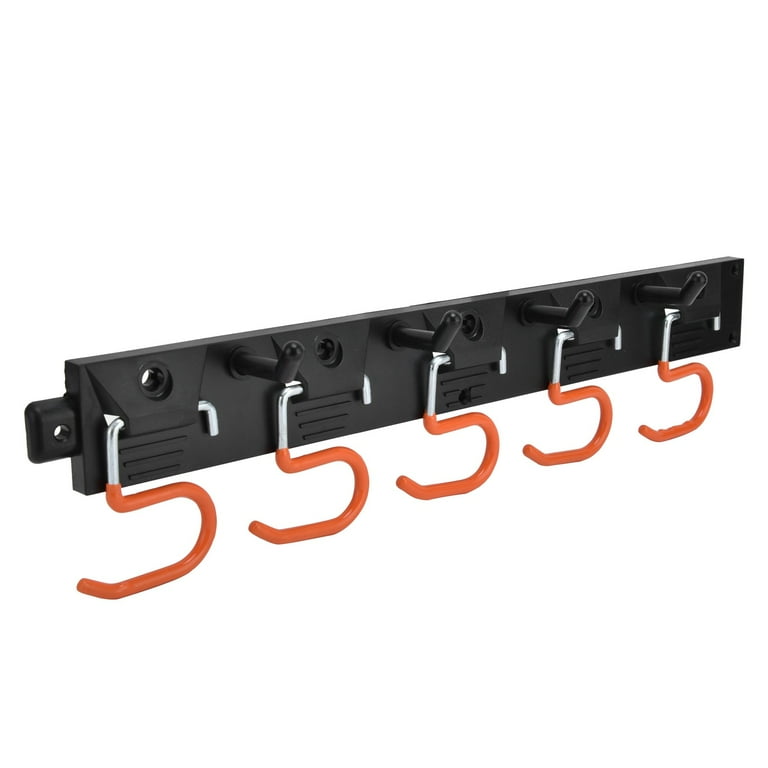 Garage Tool Storage Organizers Wall Mounted Adjustable Heavy Duty Storage Hooks Garage Wall Mount Holds Garden Tools Shovels Rakes Brooms Walmart