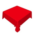 thumbnail image 6 of Tchckioa Tablecloth for Restaurant Decor,70x70 Inch Square Stain Proof Table Cloth Cover,Red, 6 of 6