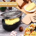 thumbnail image 4 of Râpe à Légumes Multifonctionnelle avec Râpe à Fromage avec Récipient pour Éplucher et Râper Légumes, Fruits, Fromage (Rouge), 4 of 4