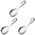 thumbnail image 1 of Thickened Stainless Steel Rice Scooper Non Stick Rice Paddle for Serving Rice, Durable 304 Stainless Rice Spoon for Home Hotel Restaurant Kitchen Use, 1 of 5