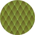 thumbnail image 1 of Ahgly Company Machine Washable Indoor Round Transitional Pistachio Green Area Rugs, 3' Round, 1 of 7