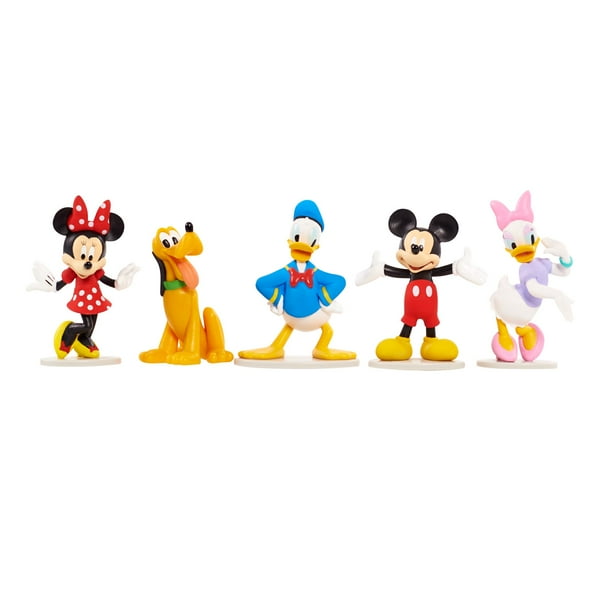 Disney Mickey Mouse Collectible Figure Set 5 Pieces