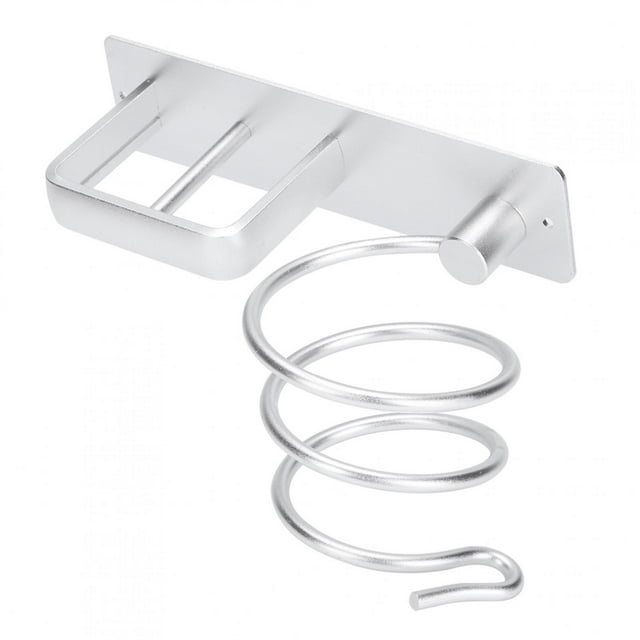 Soporte para secador de pelo Jadeshay Aluminio montado en la pared