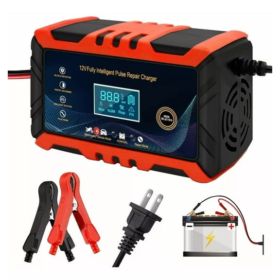 woerma Smart Charger WMC-12V6A 6 Amps 12V Fully Automatic Automotive Battery Charger