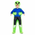 thumbnail image 3 of Light Up Pick Me Up Alien Inflatable Halloween Costume for Children, One Size Fit Most, by Morph Costumes, 3 of 7