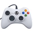 thumbnail image 3 of Wired Controller Plug and Play Accurate Control Ergonomic Design Game Controller for PC White, 3 of 5