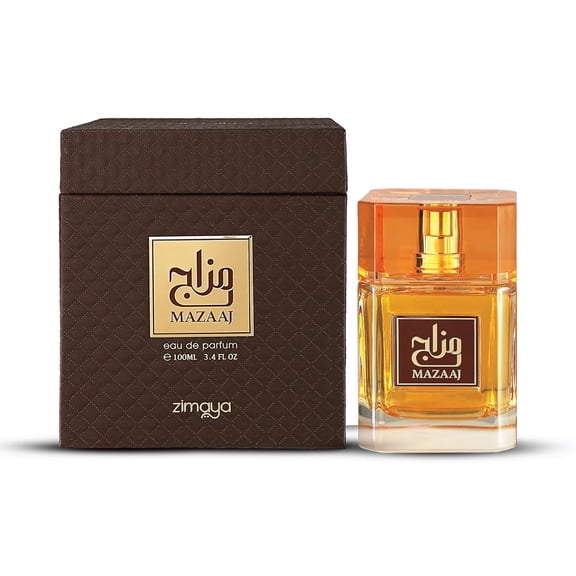Zimaya Mazaaj Unisex Eau De Parfum, 3.4 Fl. Oz