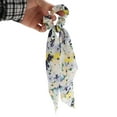 thumbnail image 5 of Unique Bargains 1 Pc Elegant Ribbon Hair Scrunchies Hair Ties Yellow, Blue, 5 of 5