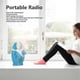 thumbnail image 4 of Waterproof Shower Radio, AM/FM Radio with Adjustable Volume Speakers, Portable Speakers with Hook H, 4 of 5
