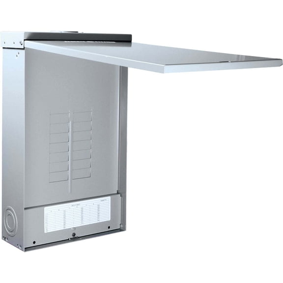 GE PowerMark Gold 125A 14-Space 24 Circuit Outdoor Load Center TLMQ1412RCU