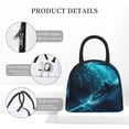 thumbnail image 4 of Fotbe Futuristic Jet Ski Adventure Pattern Lunch Bag , Insulated Lunch Box, Small Leakproof Cooler Food Lunch Containers Reusable Lunch Tote Bags, 4 of 6