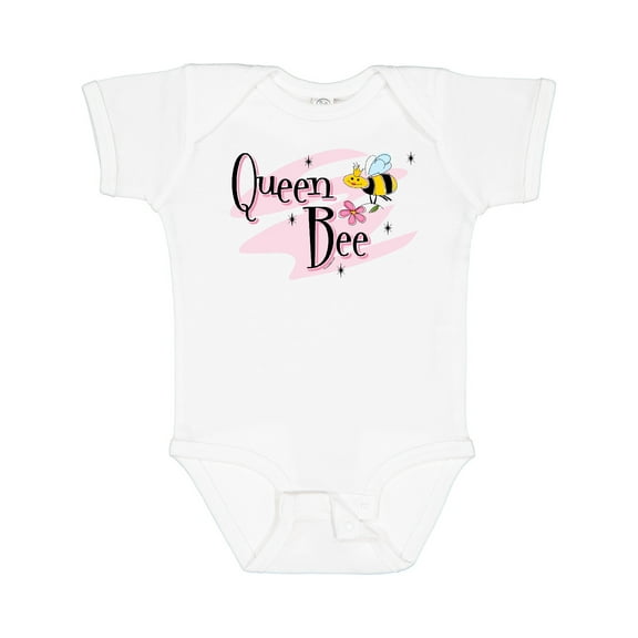 Inktastic Queen Bee Girls Baby Bodysuit