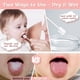thumbnail image 4 of Limpiador de lengua oral para bebé, 60 cepillos de dientes desechables de gasa para bebé, cuidado dental para recién nacidos, cepillo de dientes y encías para niños pequeños de 0 a 36 meses,, 4 of 5