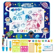 Super Large Magical Kids Water Canvas Drawing Pad Coloring Doodle Mat (D)