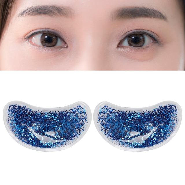 Paquetes de Hielo de gel para ojos círculos oscuras almohadilla de gel para ojos reutilizable frío caliente reutilizable cubias para ojos refracantes hinchazón mÁScara