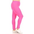 thumbnail image 2 of MOA COLLECTION Women's Plus Size Elastic Band Waist Stretch Comfy Workout Leggings Pants, 2 of 4