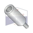 thumbnail image 2 of 4-40 x 3/4" 1/4" OD Round Standoffs (Male-Female) | Brass | Nickel (Quantity: 500), 2 of 3