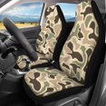 thumbnail image 2 of HUISEFOR 4 Pack Car Seat Cover Full Set Elastic Polyester Anti Slip Comfortable, All‑Season Protection, Front and Back Split Bench Protector, Universal Fit for SUV Sedan, 2 of 7