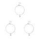 thumbnail image 1 of Qarigey Tobillera de cadena Linda aleación universal Estrella de mar Estilo simple Accesorio de moda geométrica de tobillo para niñas Type1 NO1, 1 of 6