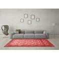 thumbnail image 3 of Ahgly Company Indoor Square Persian Red Traditional Area Rugs, 5' Square, 3 of 4