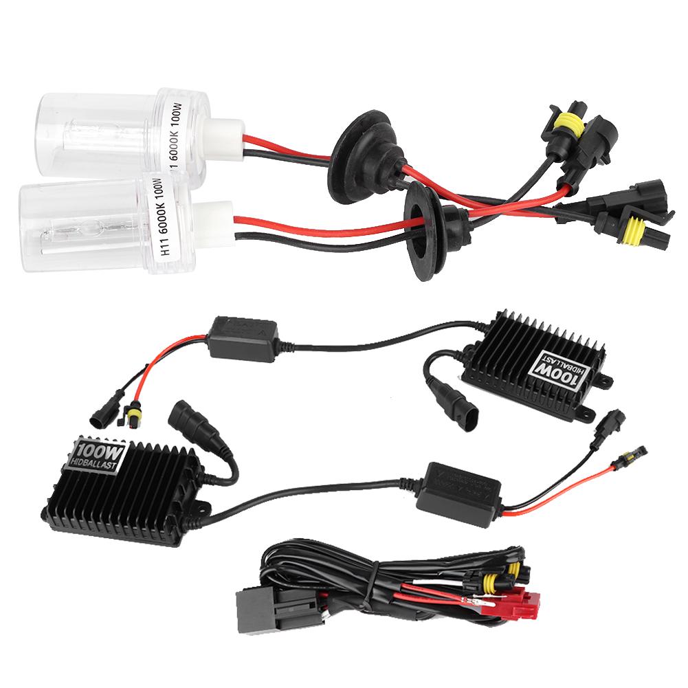 H11 Headlight Car Headlight Headlamp Ballast Light Accessories H11 12V