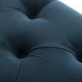 thumbnail image 6 of SAFAVIEH Rory Contemporary Modern Glam Tufted Bench, Navy/White, 6 of 10