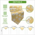 thumbnail image 5 of White Yellow Daisy Table Runner Linen Burlap Table Runner 70 Inches Long Spring Summer Floral Botanical Dresser Scarves for Kitchen Island Coffee Dining Party Wedding Banquet Holiday Decor 13"x70", 5 of 8
