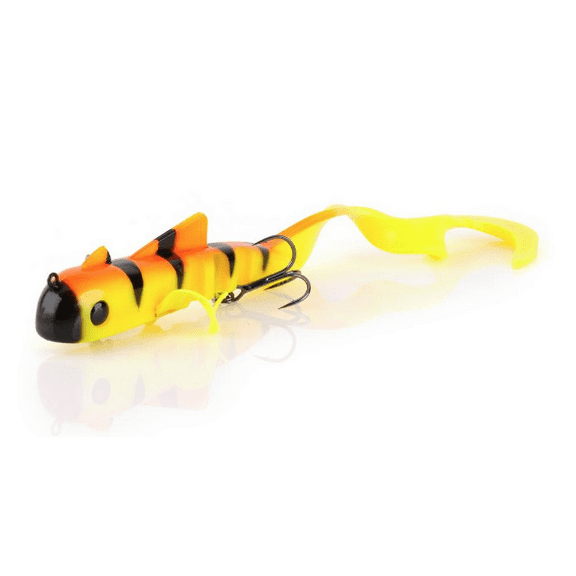Savage Gear Alien Eel V2 Fishing Bait, 5 oz, Golden Ambulance