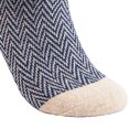 thumbnail image 3 of Lian LifeStyle 5 Pairs Luxurious Angora Wool Fuzzy Socks for Women. Comfortable Socks Great for Sensitive Skin Wave HM1403 Medium, 3 of 4