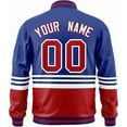 thumbnail image 4 of Custom Fashion Varsity Bomber Jackets Lightweight Windbreaker Jacket Stitched Name Number Logo for Men Women Youth, 4 of 5