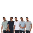 thumbnail image 1 of Jack And Jones T-Shirt Col Rond pour Hommes (Lot de 5), 1 of 5