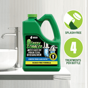 Green Gobbler Industrial Strength Drain Clog Remover & Cleaner Liquid Gel, 64 Fl Oz