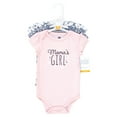 thumbnail image 2 of Hudson Baby Infant Girl Cotton Bodysuits, Mamas Girl Tiny Flower, 3-6 Months, 2 of 5