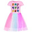 thumbnail image 3 of Vestido de verano para niñas de Inside Out, 2024, JOY SADNESS, ropa para niñas pequeñas, vestidos casuales de manga corta, vestidos de fiesta de boda para niñas pequeñas, 3 of 4