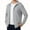 Lightweight Gray, variant on Turilly Plus Size Mens Coats Men's Fashion Casual Solid Color Faux Leather Buttons Long Sleeve Hoodless Casual Long Outwear Trench Coat