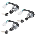 thumbnail image 1 of Electric Start Switch, 3Set Corrosion Resistance 4-Wire Ignition Ignition Switch, Plastic Materials For Farming Breeding Farms, 1 of 8