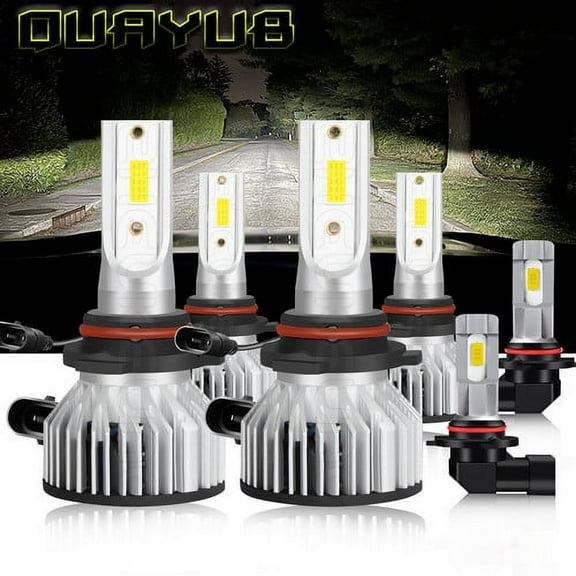 Para For Ford Five Hundred 2005-2007 Combo LED faro   luces antiniebla 6x