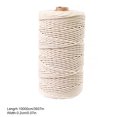 thumbnail image 2 of Hecho a mano hilo de algodón trenzado hogar DIY cordón tejido artesanía tapiz manta colgante hilo trenzado Methold HA6015-00B, 2 of 6