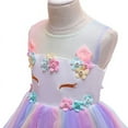 thumbnail image 5 of Princess Unicorn Dress Up for Little Girls Birthday Dresses Party Unicorn Costumes Halloween, 5 of 7