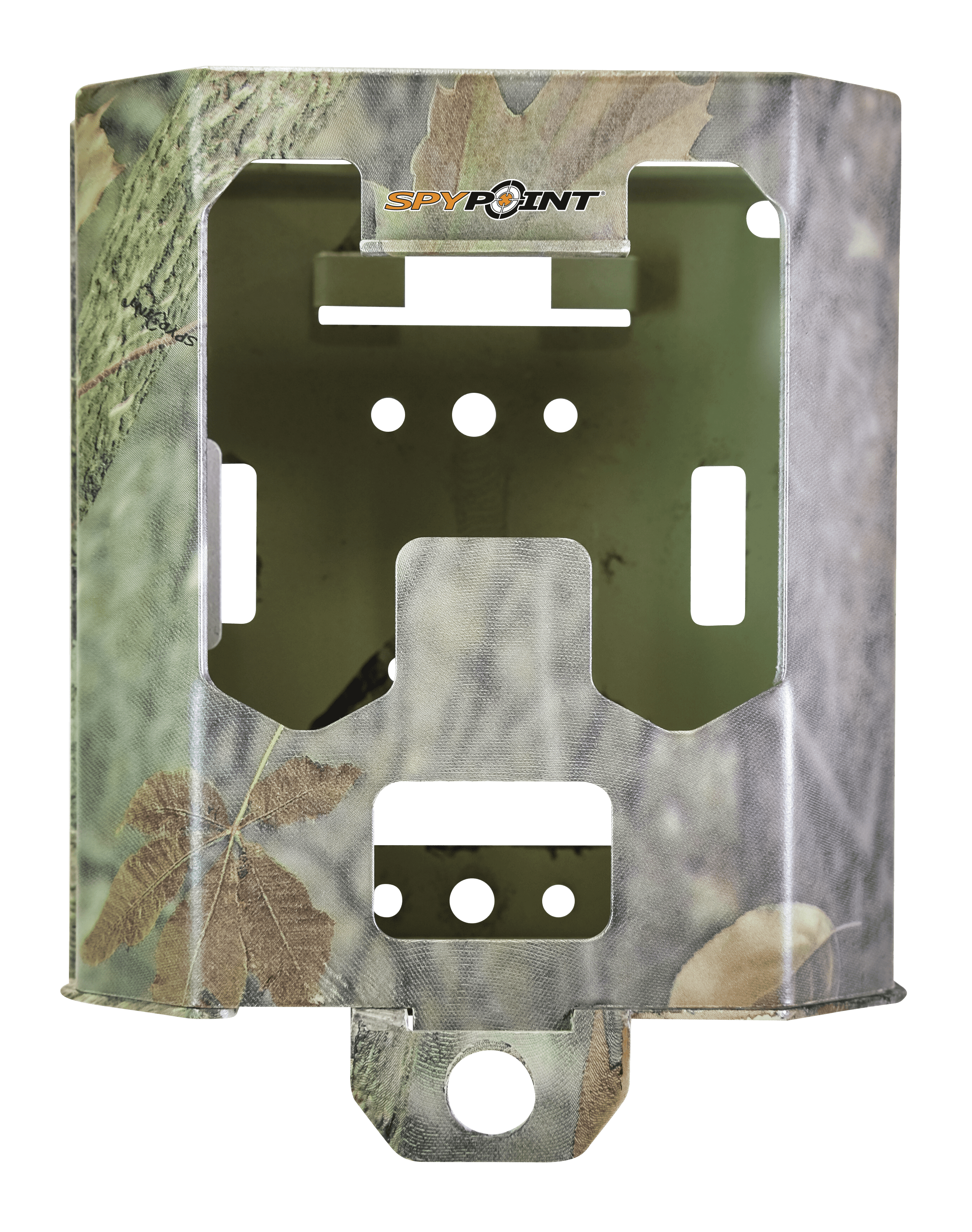 SPYPOINT Steel Security Box for 42 LEDs Trail Cameras, Weather-Resistant Lockable Case for Outdoor Protection