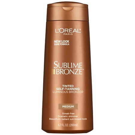 L Oreal Paris Sublime Bronze Tinted Self Tanning Lotion Luminous Bronzer  6.7 fl oz