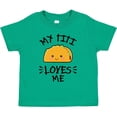 thumbnail image 3 of Inktastic My Titi Loves Me with Taco Illustration Boys or Girls Toddler T-Shirt, 3 of 5