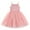Pink, variant on Baby Girls Daisy Flower Tutu Dress Spaghetti Straps Layered Tulle Sundress 9-12 Months Pink