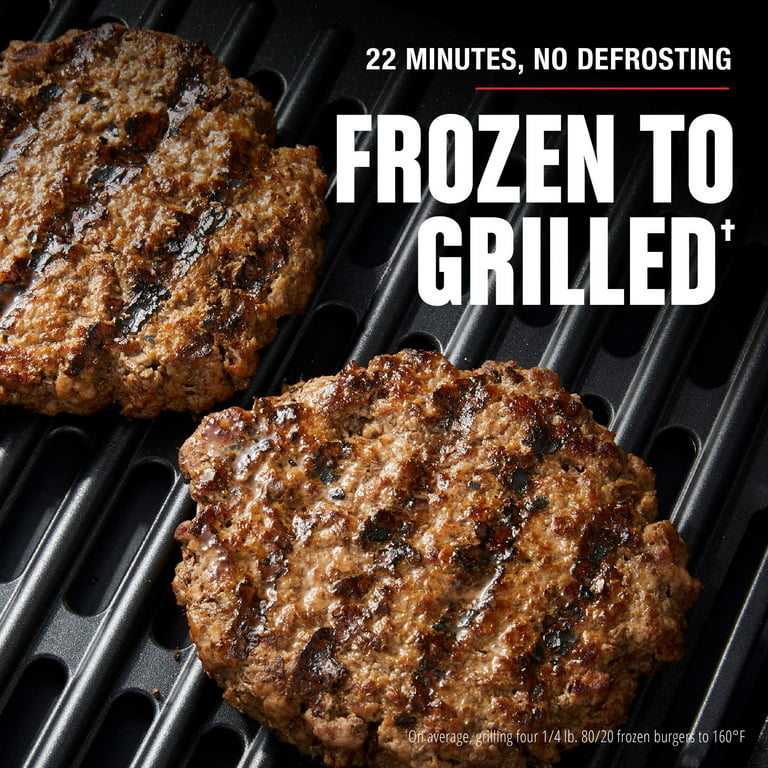 George Foreman Indoor Outdoor Grill-Watt Silver Electric Grill in the  Electric Grills department at