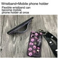 thumbnail image 4 of LYM-Phone Case For MOTO G Stylus 5G 2024, Lanyard Ring Waterproof Fashion Design Anti-knock Back Cover Flower Silicone Wrist Strap Shockproof Dirt-resistant Durable Phone Holder, 4 of 9