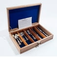 thumbnail image 2 of American Chest FNE2 Stainless Flatware Chest, Mahogany, 2 of 3