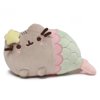 gund pusheen star mermaid stuffed animal cat plush, 7"