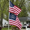 thumbnail image 2 of 2026 250 Anniversary USA Flag 3X5 ft, Embroidered 1776 2026 American Betsy Ross Flags for 250th Anniversary Outside, Bennington 13 Colonies US 250 American Flag with 2 Brass Grommets, 2 of 8